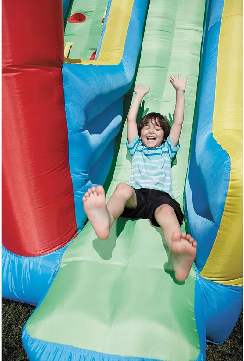 Little Tikes Giant Inflatable Slide & Bouncer – Family-Sized Indoor/Outdoor Play Center
