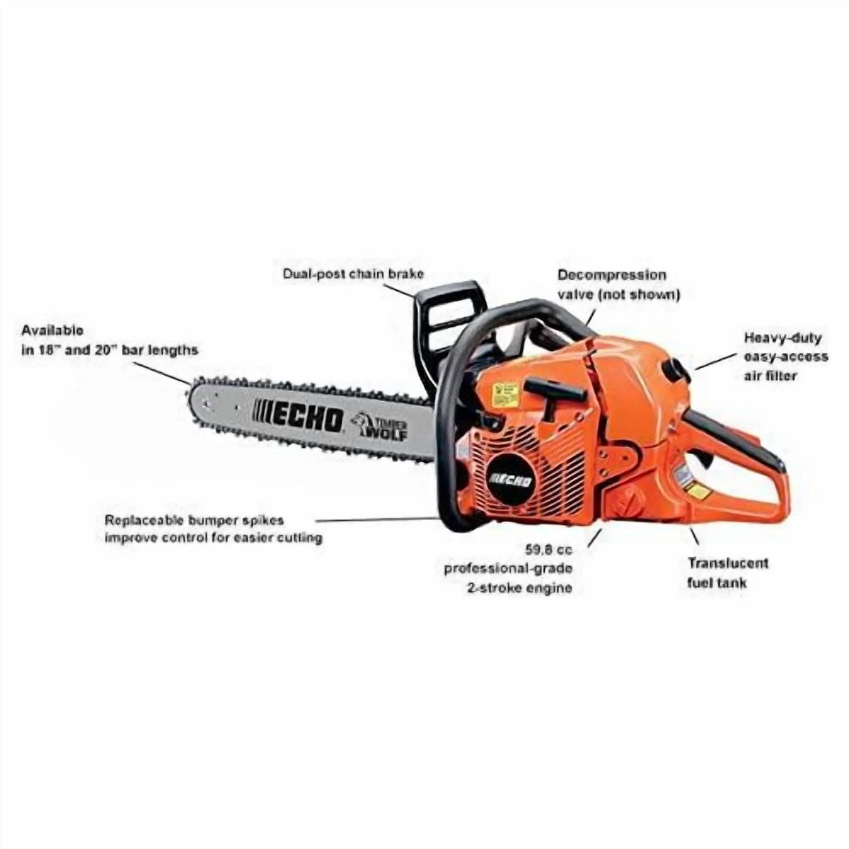 Echo CS - 590 20" Timber Wolf Chainsaw