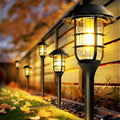 SolarGlow 6-Piece Solar-Powered Garden Light Kit – Weatherproof & Auto-On