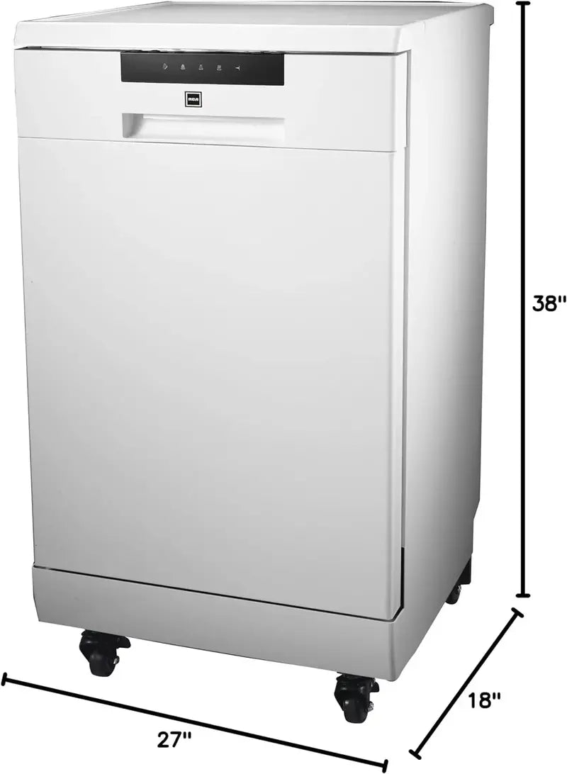 Compact Portable Dishwasher – Countertop Unit with Multiple Wash Cycles
