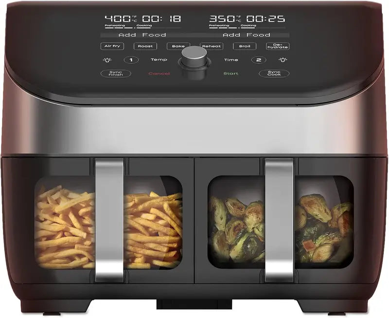 Instant Pot Vortex Plus 6-Quart Air Fryer – 6-in-1 Odor-Erase Appliance with Crisp, Roast, Broil, and Dehydrate Capabilities