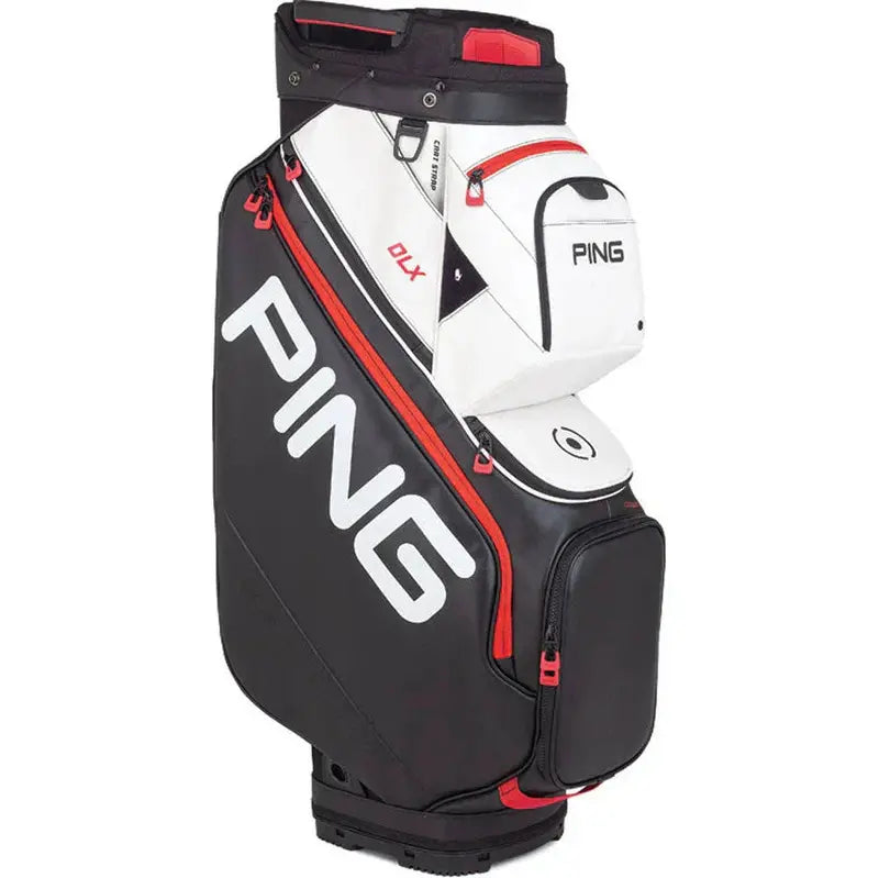 DLX White Golf Cart Bag – Lightweight, Organized Carry Solution