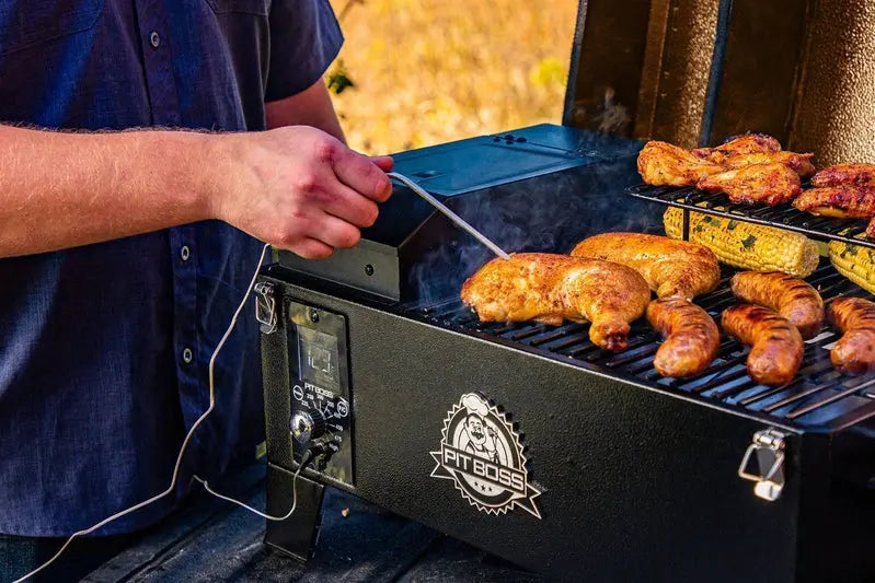 Pit Boss Copper Tabletop Pellet Grill – Compact Wood-Fired Cooking Solution