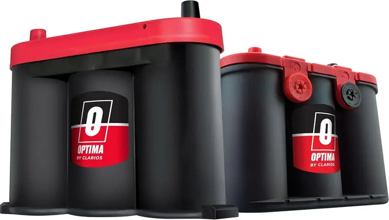 OPTIMA RedTop AGM Battery – 12V Automotive Starter Battery with 720 Cold Cranking Amps and Dual Terminal Options