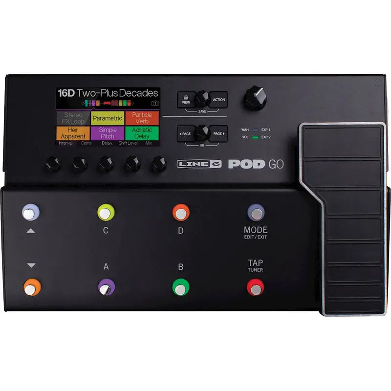 Line 6 POD Go Guitar Effects Processor – Compact Multi-Effects Pedalboard with Amp Modeling & Looper