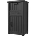 LHBGO Secure Outdoor Package Delivery Box – Lockable, Weatherproof Mail & Parcel Storage Unit