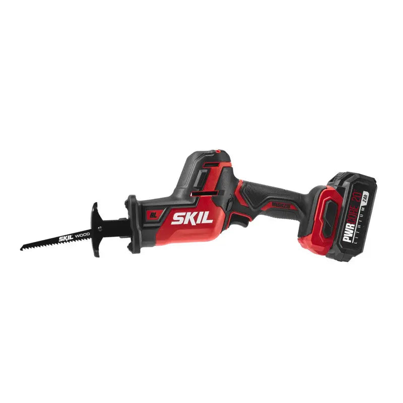 Skil PWRCORE 20 Brushless 20V Compact Reciprocating Saw Kit