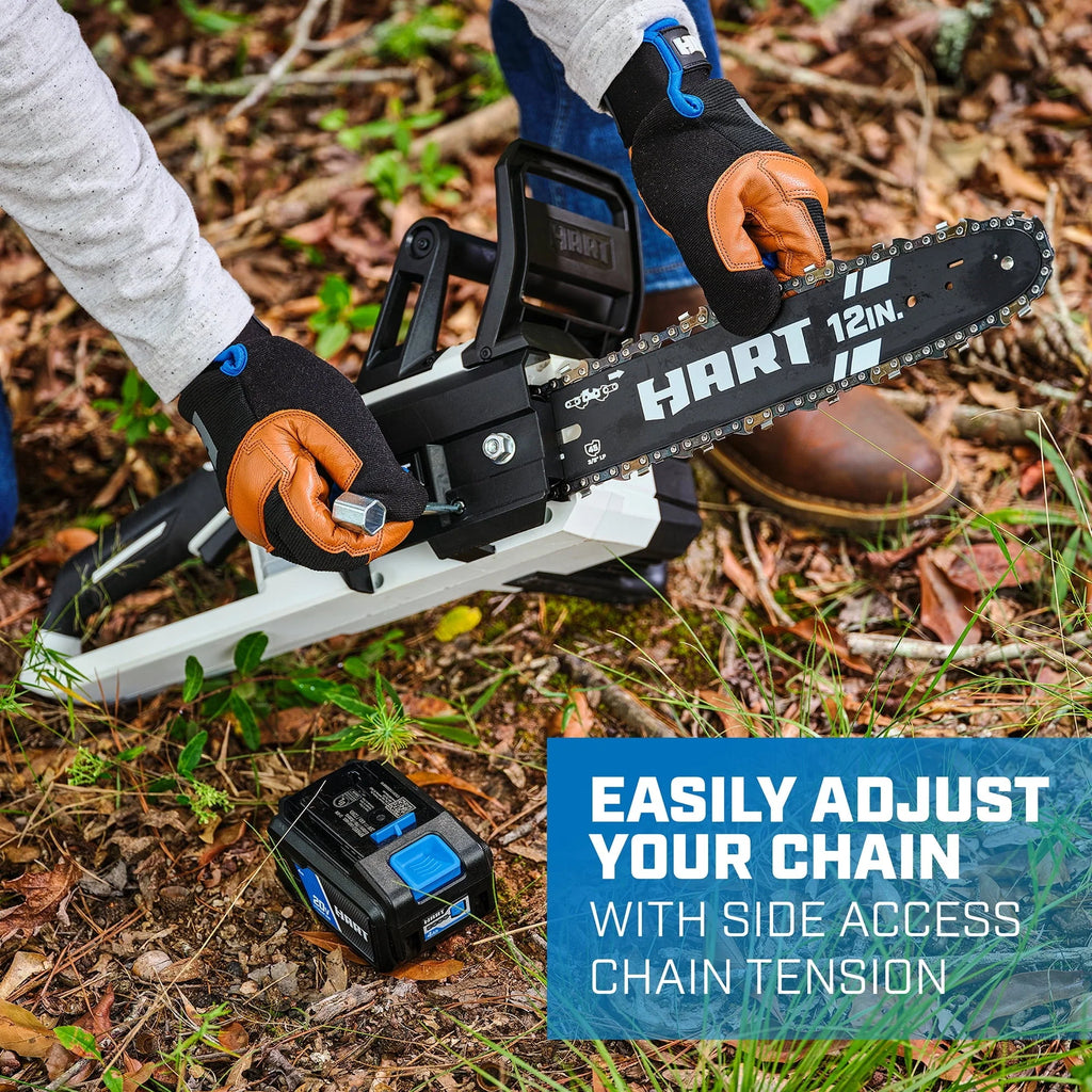 HART 20 - Volt 12 - Inch Cordless Chainsaw (Battery Not Included)