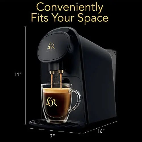 L OR Barista System Coffee and Espresso Machine Combo