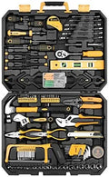 DEKOPRO 228-Piece Auto Repair Tool Set with Socket Wrenches, Plastics Toolbox Storage Case