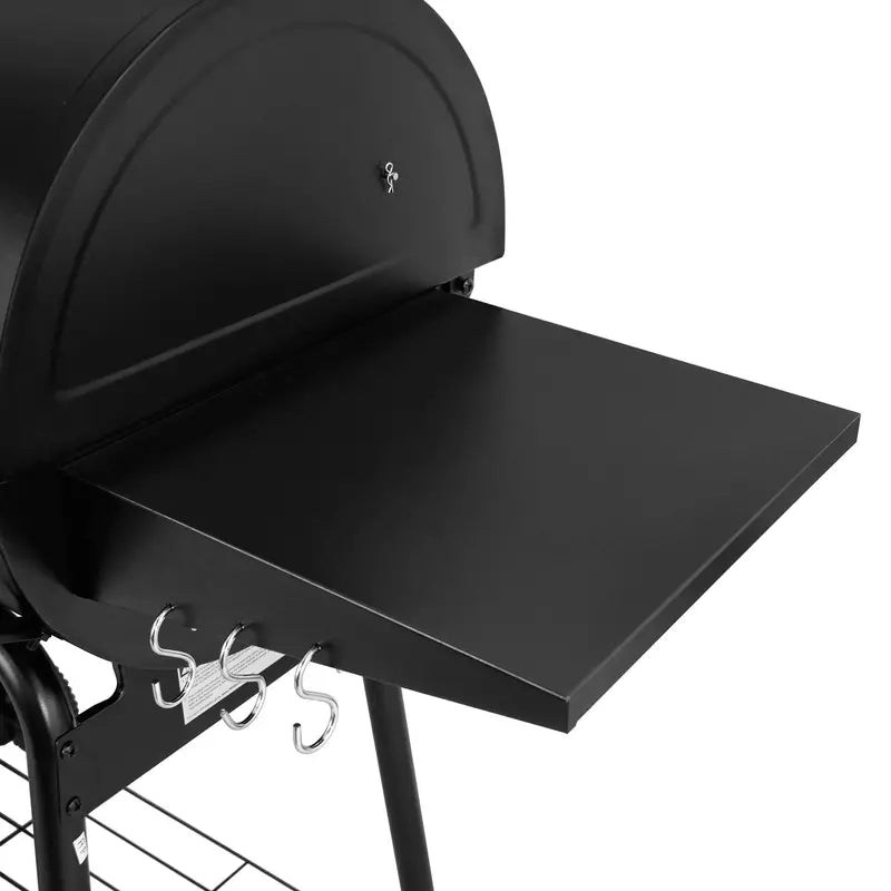 Royal Gourmet 30-Inch Charcoal BBQ Grill with Offset Smoker Function
