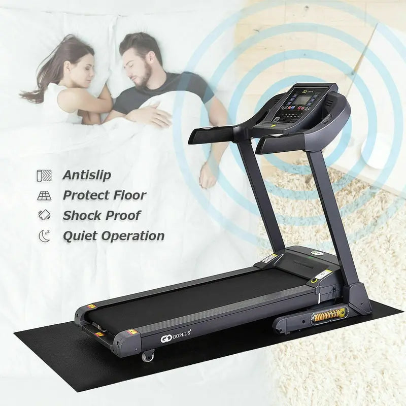 Premium Thick Treadmill Mat – 36″ x 78″ High-Density Waterproof PVC for Hardwood Floors