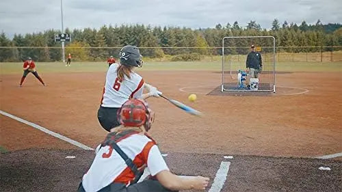 Jugs MVP Adjustable Pitching Machine – Baseball & Softball Trainer with Speed Control up to 60 MPH and League-Ready Setup