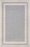 nuLOOM Antonella Bordered Solid Indoor/Outdoor Area Rug, Beige, 5ft. x 8ft.