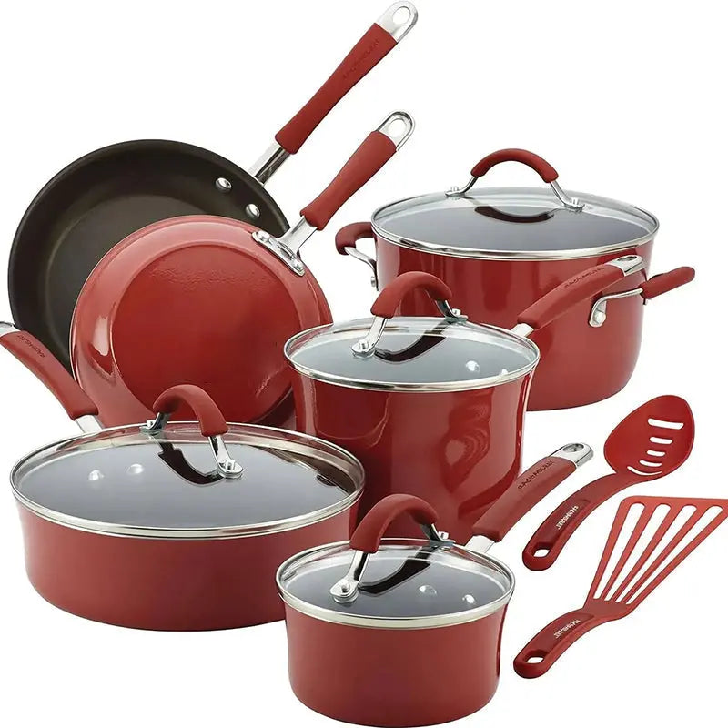 Cucina 12-Piece Nonstick Cookware Set – Pots, Pans & Essential Kitchen Essentials