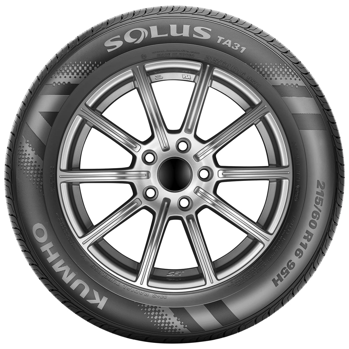 Kumho Solus TA31 All-Season 205/55R16 91H Passenger Tire