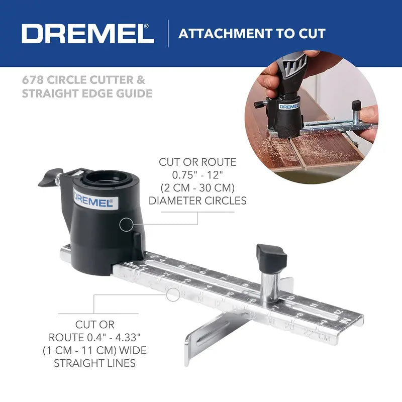 Dremel 4000 Rotary Tool Kit with Variable Speed, 2 Attachments & 30 Accessories