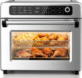 Kismile 25QT 12-in-1 Air Fryer Toaster Oven Combo – Large Capacity Countertop Convection Oven