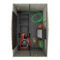 Compact 7 ft Wide x 4.6 ft Deep All-Weather Plastic Storage Shed