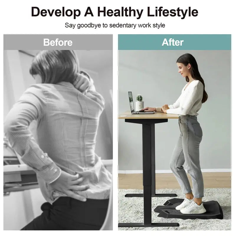 Ergonomic Anti-Fatigue Standing Mat – Cushioned Floor Pad for Home or Office Desks