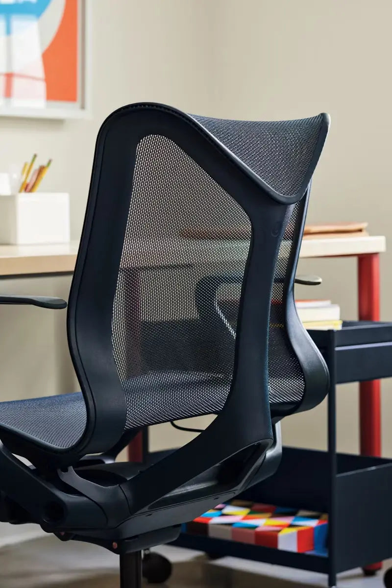 Cosm Mid-Back Ergonomic Office Chair – Adaptive Support & Breathable Fabric