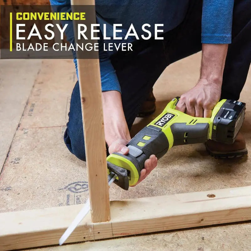 RYOBI ONE+ 18V 6-Tool Combo Kit – Includes Jig Saw, Drill, Impact Driver, LED Work Light & More (28324924)