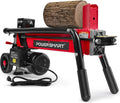 PowerSmart 7-Ton Electric Log Splitter – Horizontal Full-Beam Design with 3,500 RPM Motor, 15-Amp Motor, and Reinforced Steel Wedge