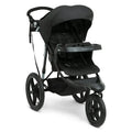 Delta Children Apollo Jogging Stroller – Shock-Absorbing Frame, Spacious Canopy, Recline Function