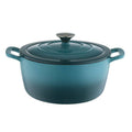 Food Network 3.5-Qt. Ombre Enameled Cast-Iron Dutch Oven