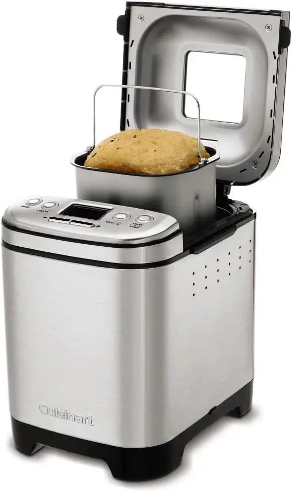 Cuisinart Compact Automatic Bread Maker – 2-Pound Loaf Capacity, Programmable Timer & Multiple Baking Options