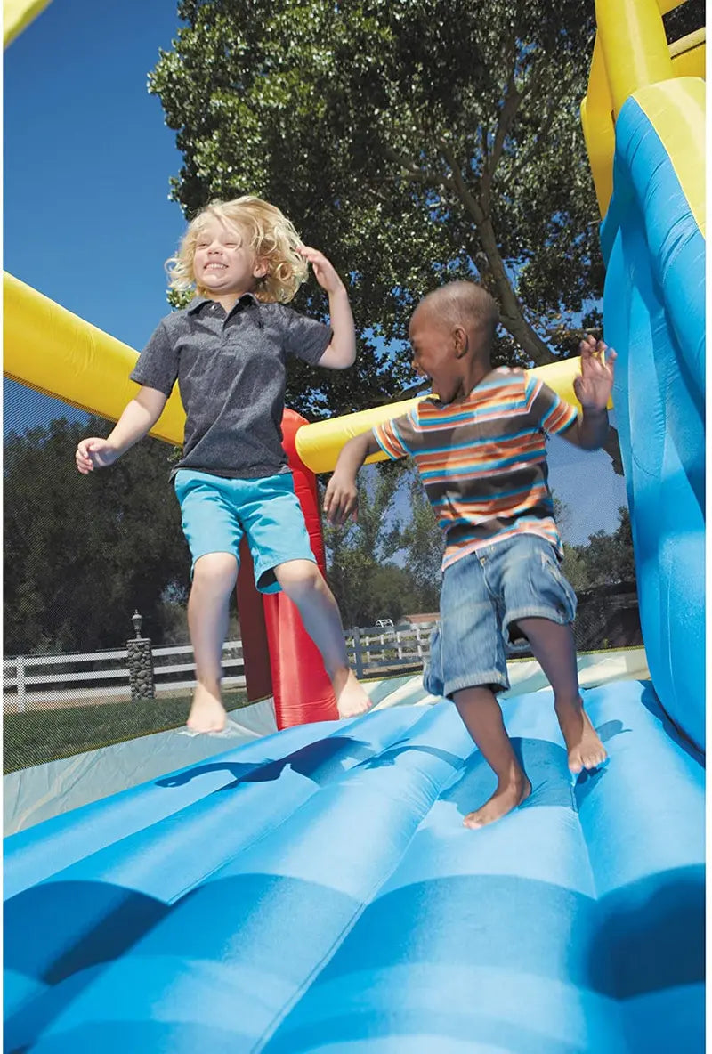 Little Tikes Giant Inflatable Slide & Bouncer – Family-Sized Indoor/Outdoor Play Center