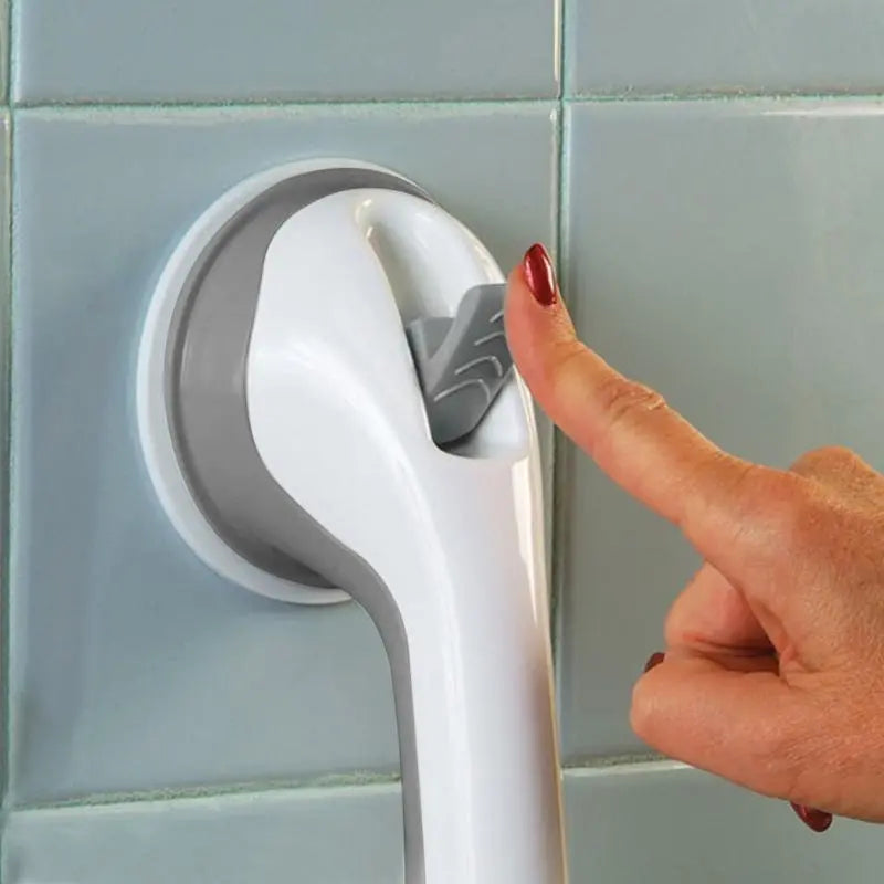 SecureGrip Bath & Shower Handrail – Textured Non-Slip Safety Support