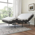 Smart Adjustable Base – Full-Size Bed Frame with Quiet Dual Motors, Zero-G Mode & Custom Presets