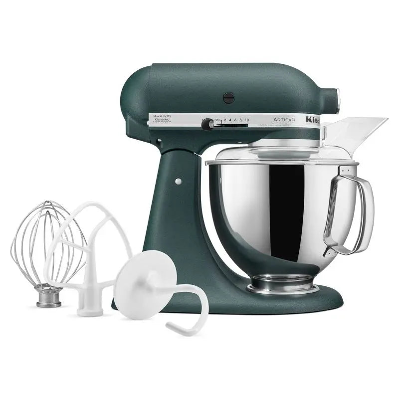 KitchenAid Artisan 10-Speed Stand Mixer – Hearth Hand Finish in Magnolia, Includes Accessories