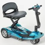 Compact 4-Wheel Mobility Scooter for Indoor/Outdoor Use